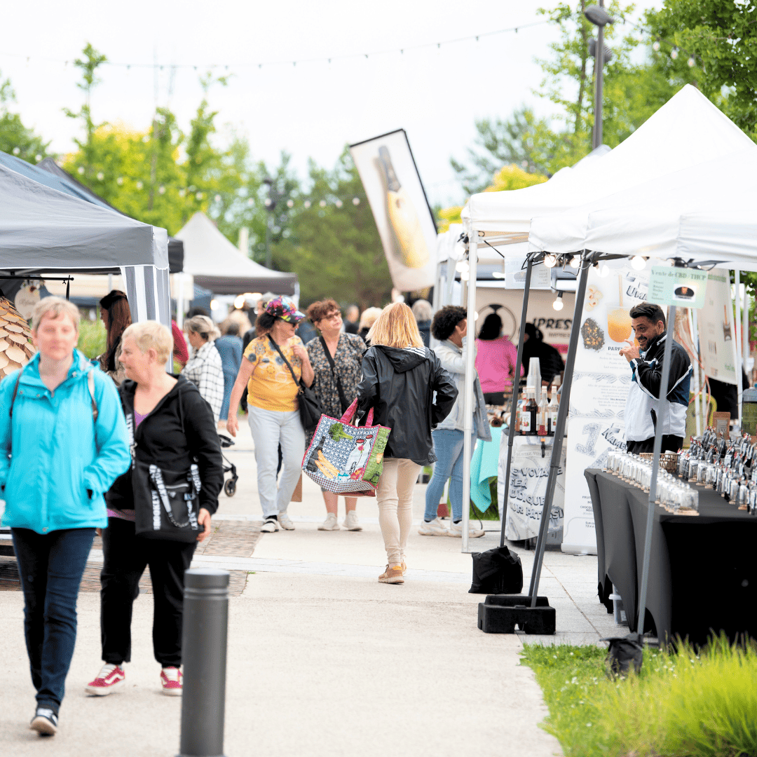 Woodshop Boissenart - Le marché des producteurs ! - marche des producteurs woodshop - 1