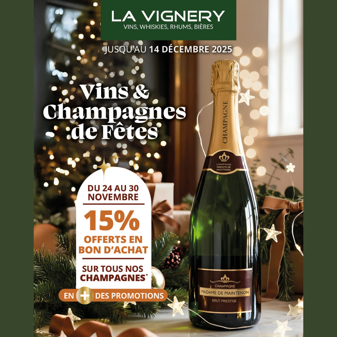 Woodshop Boissenart - Nouveau catalogue La Vignery : Vins & Champagnes de fêtes - posts facebook 39 - 1
