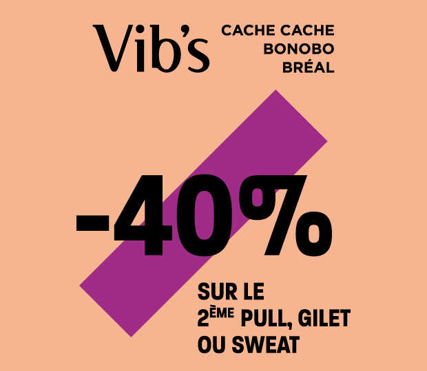Woodshop Boissenart - -40% sur le 2ème pull, gilet ou sweat chez Vib’s - 992c46de 83fd 48bf b5b7 7f22a03f74c0 - 1